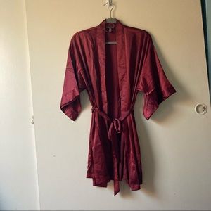 Victoria’s Secret • Burgundy Robe